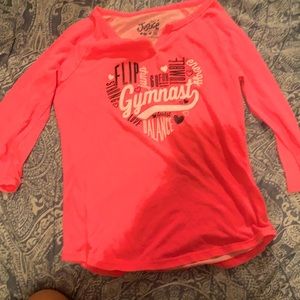 Pink justice shirt